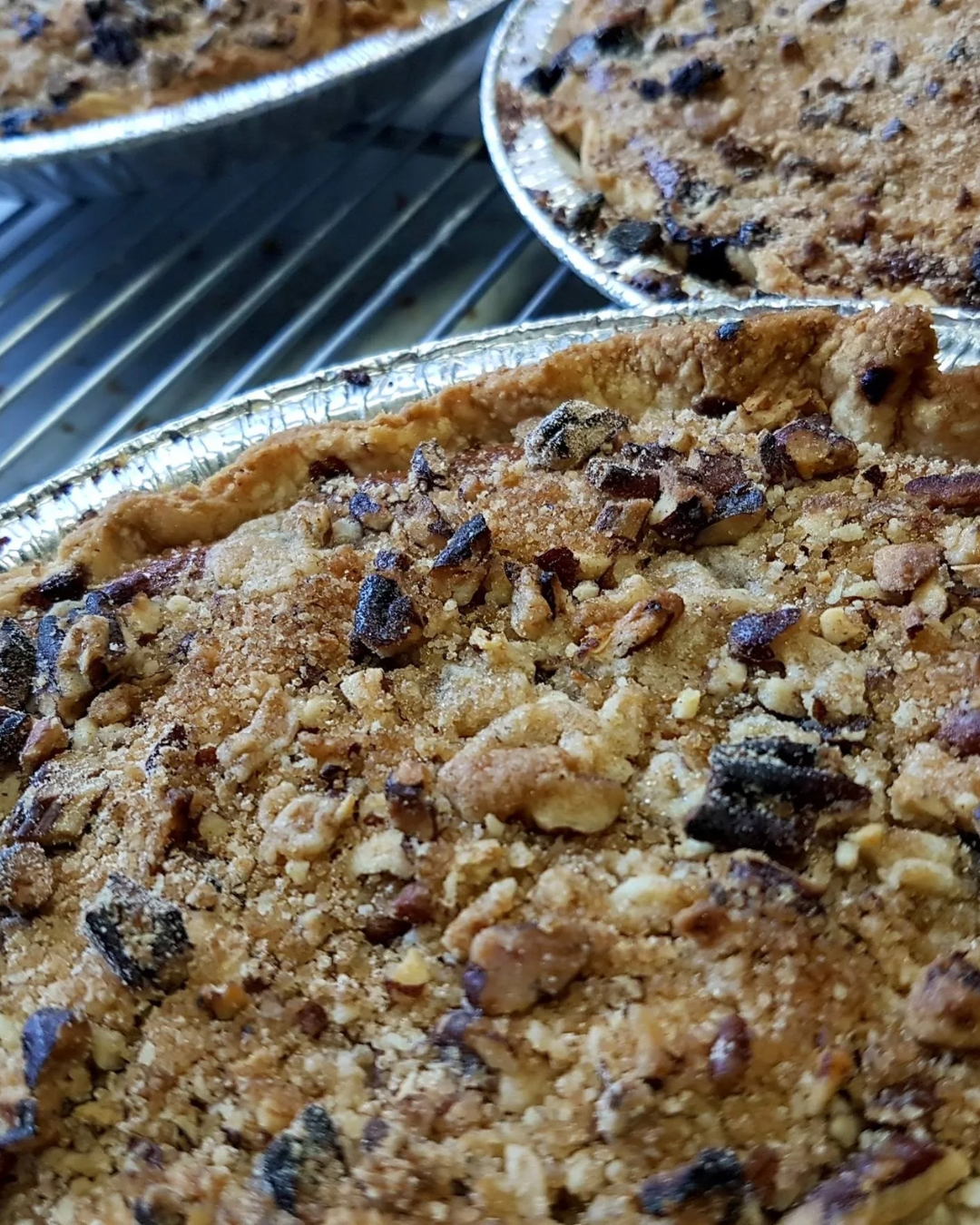 Blueberry Custard Pie
